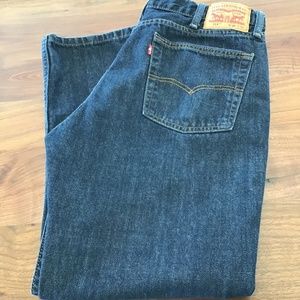 Levi’s 514, dark wash, Size 38x30